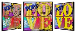 Love is All We Want! by Patrick Rubinstein - Kinetic Edition sized 20x20 inches. Available from Whitewall Galleries